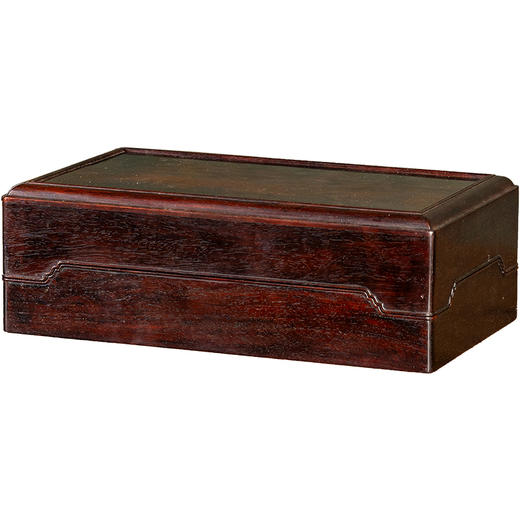 清早期	紫檀暗屉文房盖盒 商品图5