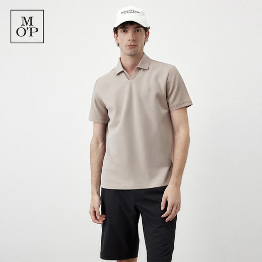 Marc O'PoloP2025夏季新款商务休闲弹性海鸥领短袖POLO衫男士上衣 商品图4