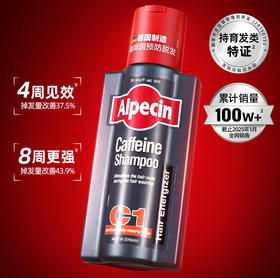  【清仓品 不退换】欧倍青咖啡因洗发水 | 健康发根、改善掉发、强韧发丝、中性古龙香调、洗完清凉舒爽