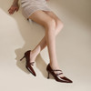【静音系列】千百度细超高跟鞋女秋季玛丽珍单鞋A24457713 商品缩略图2