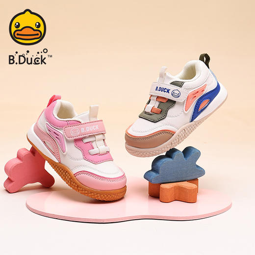 B.Duck小黄鸭童鞋春秋软底百搭步前鞋15-25 B3686940 商品图0
