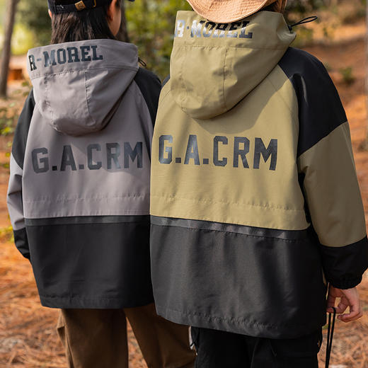 男童外套秋冬装2025新款儿童户外冲锋衣三合一中大童保暖夹克上衣 商品图4