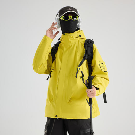 SIIJJEYY枝辑秋冬季可拆卸三合一冲锋衣 | 男女款可选 冲锋衣+石墨烯抓绒内胆 防水防污 聚暖防寒 商品图8