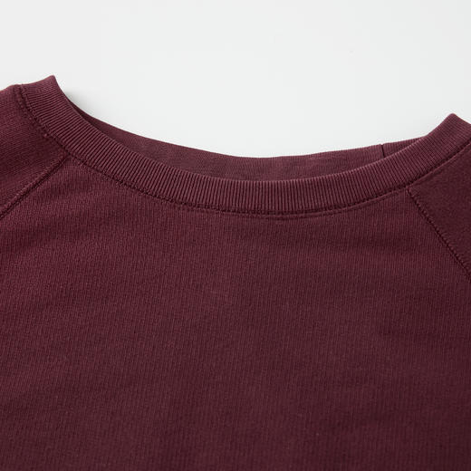 ROMI STUDIO“美式复古”100高支长绒棉做旧宽松套头卫衣RWBWSY1582 商品图2