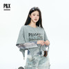 P&X设计师女装2025秋季T恤套头两件套短款上衣825315175X
 灰色 商品缩略图3