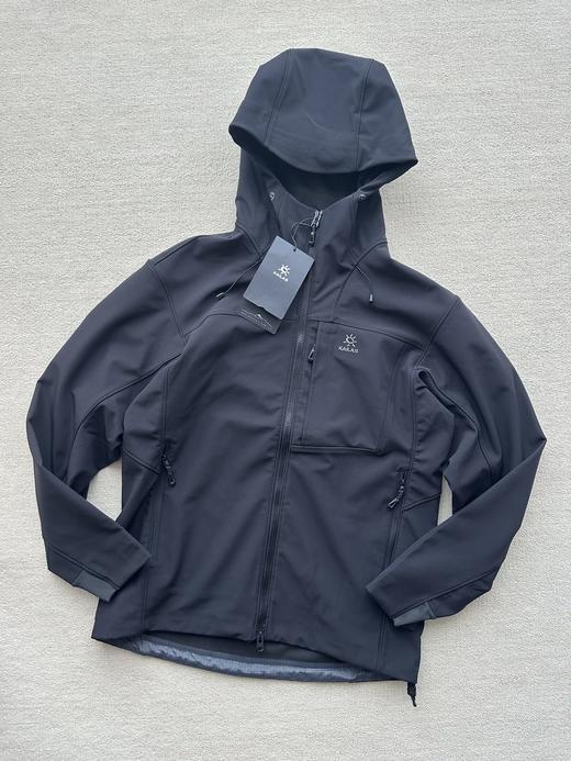 点此购买 凯乐石M8系列IC男士连帽软壳防风防泼薄绒保暖户外登山徒步外套 yw 326502 商品图0