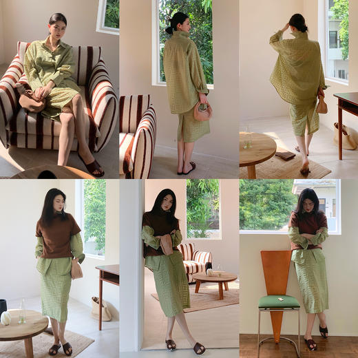 HIDEMI 进口澳洲美丽奴羊毛全毛堆堆领短袖针织毛衣叠穿神器 商品图4