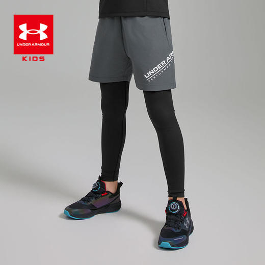 【困妈专属-特惠福利】Under Armour安德玛儿童秋季新款假两件运动长裤253123126超低折扣 商品图7