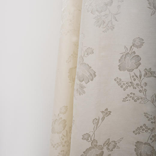 吉祥衣家新中式国风蚕桑丝裙子气质修身显瘦女装桃源记连衣裙女夏 商品图4