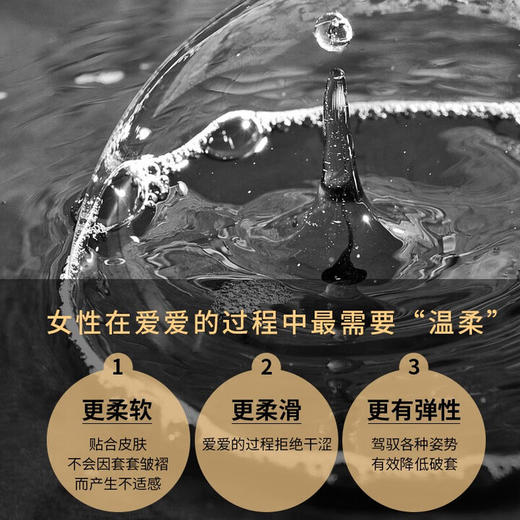 名流黑金玻尿酸避孕套超薄亲肤润滑安全套套子男女用118只装byt 商品图2