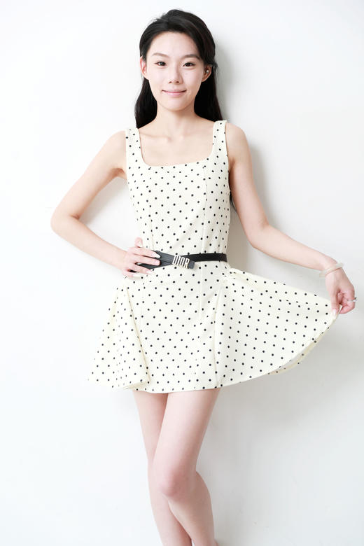 小牛皮+黄铜，自带仙女滤镜。好有气质の提花牛皮腰带皮带C080868 商品图0