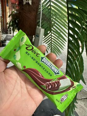 德芙条X绿箭薄荷巧克力冰淇淋