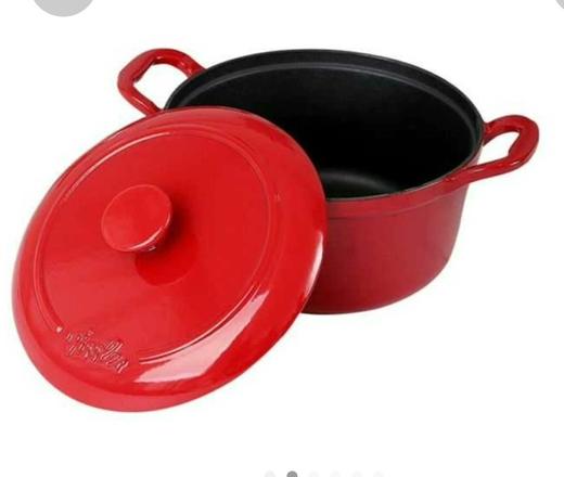 【云粉节】[一口价】10楼菲仕乐    24cm食色系列红色铸铁锅      吊牌价 2380 元   活动价399 元/个 商品图8