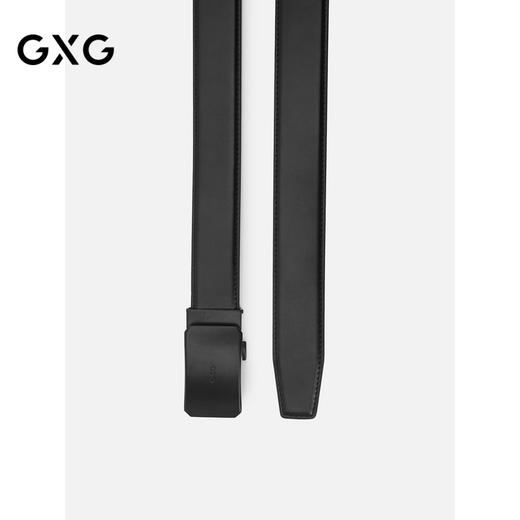 GXG皮带男男士腰带自动扣纯牛皮男款裤带潮年轻人腰带男 商品图1