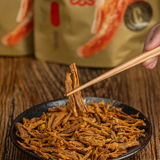 香脆猪肉松条 | 十斤猪后腿肉出两斤肉松条 10小时慢火烘烤工艺 非油炸 人工手撕 零食脑袋必围味蕾新体验 酥脆越嚼越香 商品图3