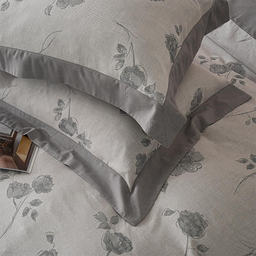 多喜爱 60S全棉双层纱色织提花-洛特蔷薇【100%全棉双层纱】【色织提花】【60S长绒棉】【礼盒包装】柔软细腻 宽边工艺 商品图7