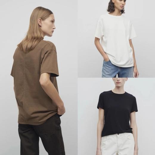 男女同款！老渠道   TR宽松版T恤  三色入  进口真丝棉 商品图0