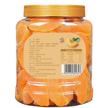 新边界 黄桃干400g/罐 蜜饯果干零食小吃桃肉桃干水果干果脯 /休闲食品 /蜜饯果干 /桃干 商品图2