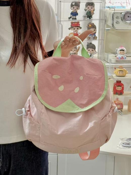 【YW】无忧购夏日多巴胺撞色女生出游ins学院风可爱水果超轻双肩包（截单后3-5天发货) 商品图2