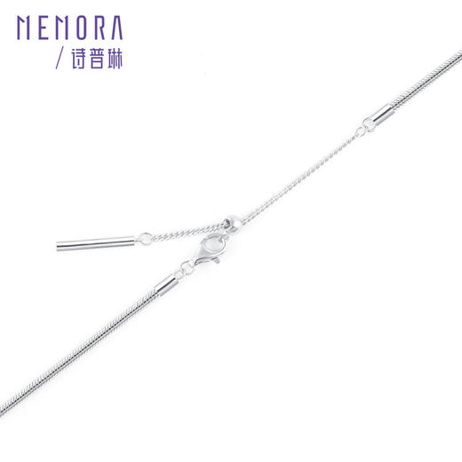 【任选3件599元】蛇骨项链 S925银简约叠戴项链时尚ins风项链MEMORA诗普琳YNE00801、YNE00802（线上专供） 商品图6