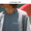 a minimal club纯棉做旧男T恤vintage宽松圆领纯色短袖夏AM55TE09 商品缩略图1