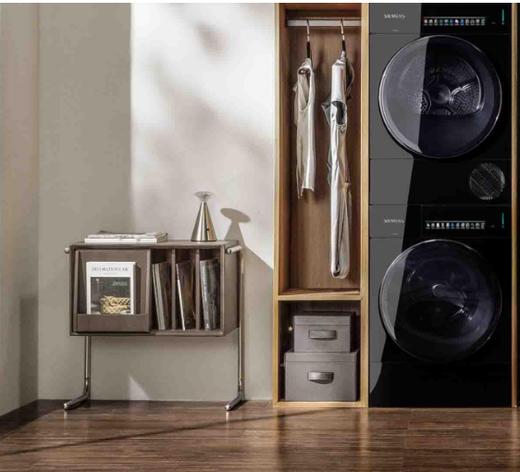 西门子（SIEMENS）包豪斯美学0˚纯平嵌入超氧洗烘套装 10公斤变频滚筒全彩屏触控洗衣机蒸汽除皱 深层净洗 热泵静音烘WG54M7D20W+WQ55M7U20W 商品图0