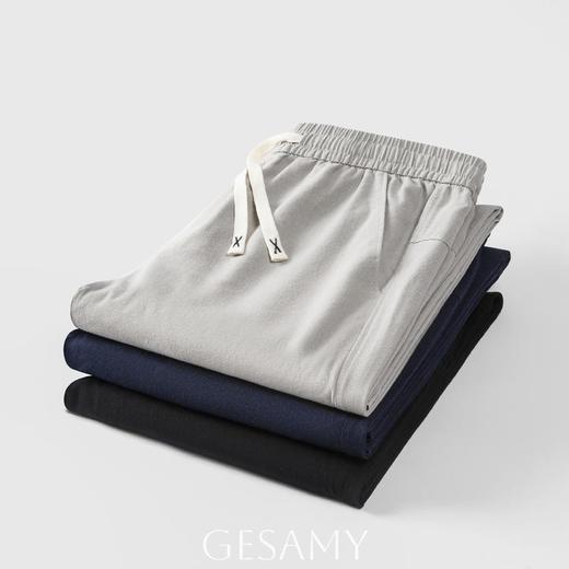 【爆仓72h左右发货】Gesamy男士棉麻休闲裤 吸湿透气 立体剪裁，小直筒版型显腿长 可商务可休闲不输奢牌的细节品控 品牌直发 100%专柜正品 商品图2