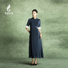 吉祥衣家新中式国风夏新款裙子气质修身显瘦女装逸鹤连衣裙 商品缩略图2