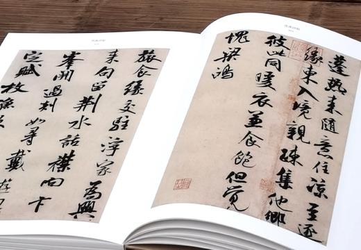 彩色放大本中国著名碑帖名笔丛书：《米芾名笔》，布脊精装，8开，米芾著，上海辞书出版社2020年一版，定价460，售价160元。（全新塑封包邮） 商品图8