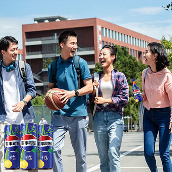 百事可乐Pepsi 太汽系列 白柚青竹味 碳酸饮料汽水细长罐 330ml*12听 整箱 /水饮冲调 /饮料 /碳酸饮料 商品图3