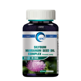 益恩喜牌 水飞蓟籽油复合片（压片糖果）60片/瓶