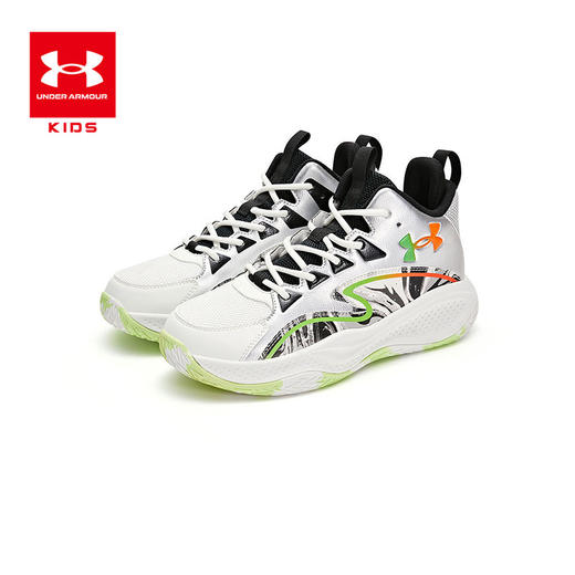 【小舒专属-特惠福利】Under Armour安德玛 男女童新款四季可穿STRONG篮球鞋2441206超低折扣 商品图2
