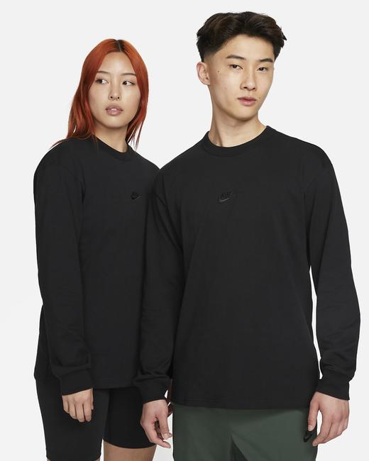 Nike 耐克Sportswear Premium Essentials 男子长袖T恤DO7391-010 商品图0