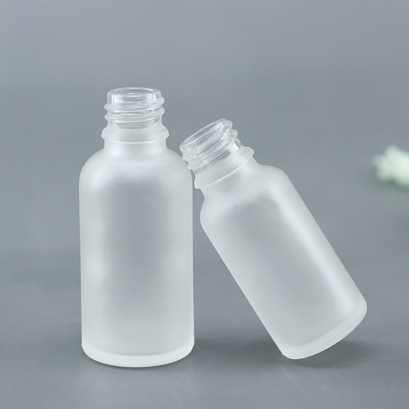 磨砂避光调配瓶+大孔瓶盖 精油玻璃滴瓶 已清洗消毒