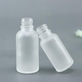 磨砂避光调配瓶+大孔瓶盖 精油玻璃滴瓶 已清洗消毒