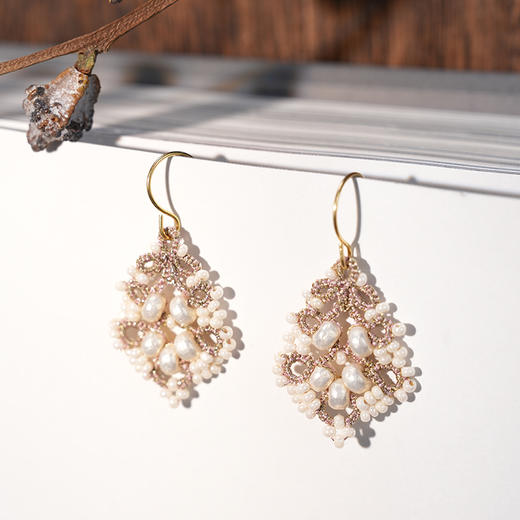 北京仓｜Lorina Balteanu-Romi-玻璃珠 耳环［法国设计师］ 商品图0