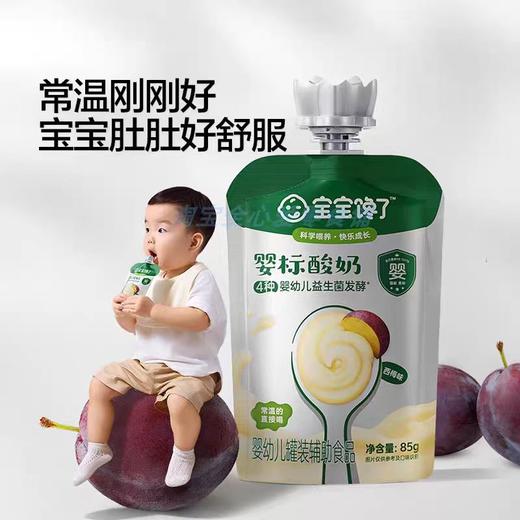 宝宝馋了婴幼儿酸奶西梅味、原味BBC-537723/BBCL-536221 商品图0