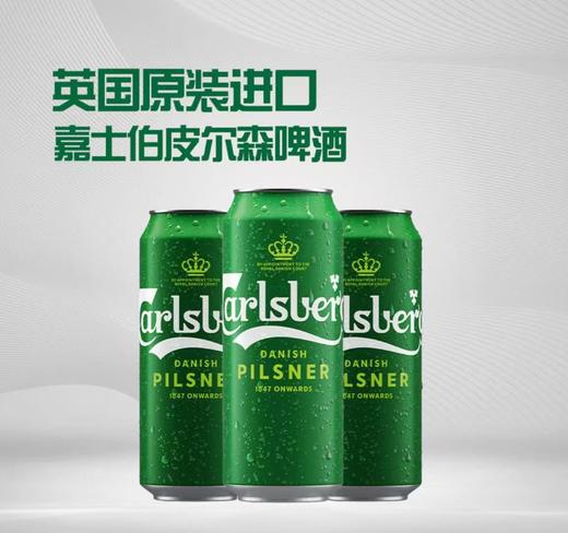 英国进口嘉士伯（500ml x 4） 商品图0