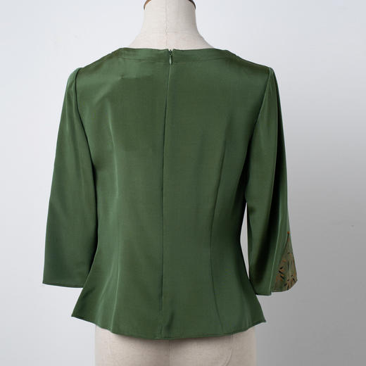 吉祥衣家新中式国风春夏新款高端气质显瘦修身女装夜阑风静套装 商品图2