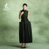 吉祥衣家如朱丝弦连衣裙中国风新中式复古春夏款无袖气质女装裙子 商品缩略图4