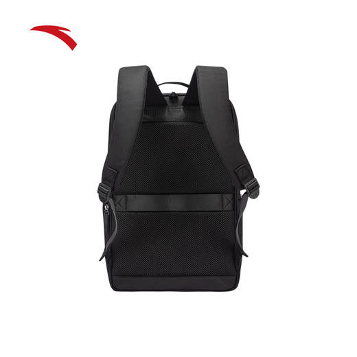 安踏双肩包大容量电脑包通勤商务背包学生书包黑色基础简约背包192527153 商品图1