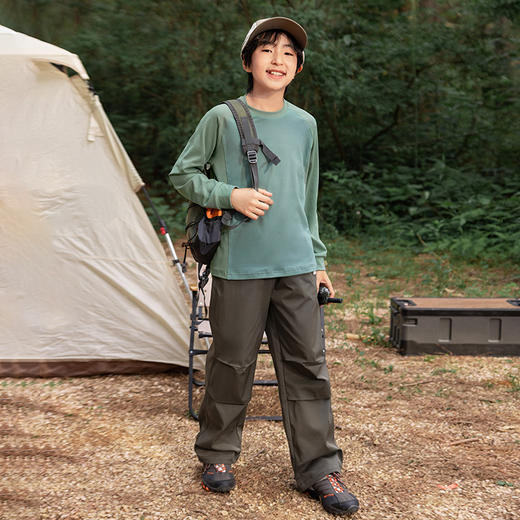 babybody速干耐磨男童伞兵裤春秋2025新款儿童大童工装裤子秋季潮 商品图4