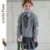 littletime女童套装2025秋冬新款儿童洋气学院风外套百褶裙三件套 商品缩略图2