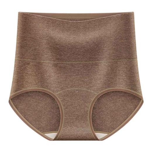 大码高腰纯棉内裤女彩棉桑蚕丝加长裆三角裤头包臀收腹无痕批发 商品图4