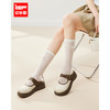 IEF/爱依服2025懒人拖夏季 复古时尚皮搭扣设计厚底增高半拖鞋309 商品缩略图0