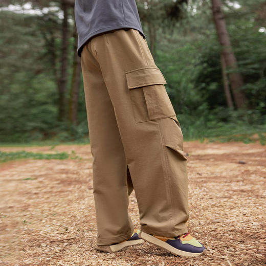 babybody耐磨女童秋季工装裤2025新款洋气儿童大童春秋裤子伞兵裤 商品图3