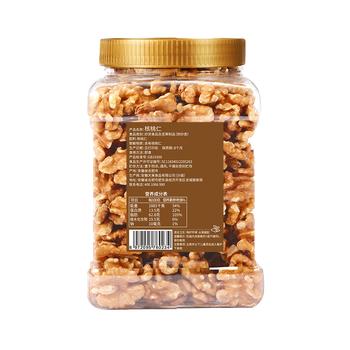 百历坚 罐装核桃仁500g 孕妇儿童休闲零食 每日坚果炒货 新疆纸皮核桃仁 /休闲食品 /坚果炒货 /核桃 商品图4