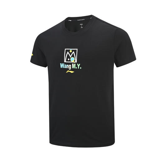 【2025新品】李宁乒乓球系列王曼昱同款夏季短袖文化衫AHSVF17-1 商品图1