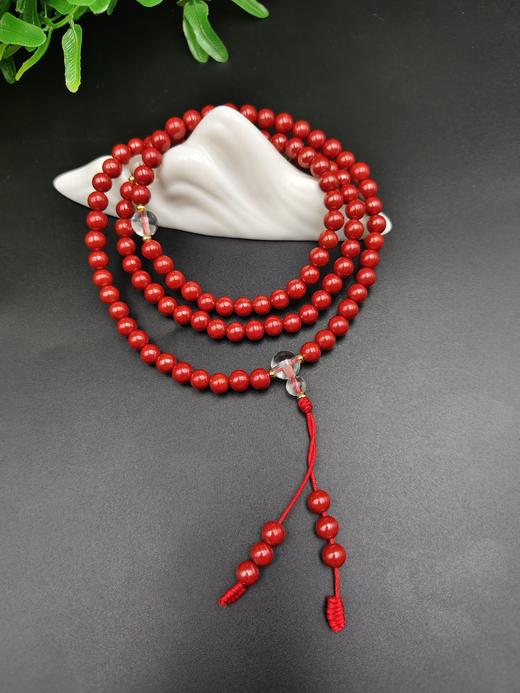 朱砂手串正品本命年手链女2025款帝王砂 商品图3