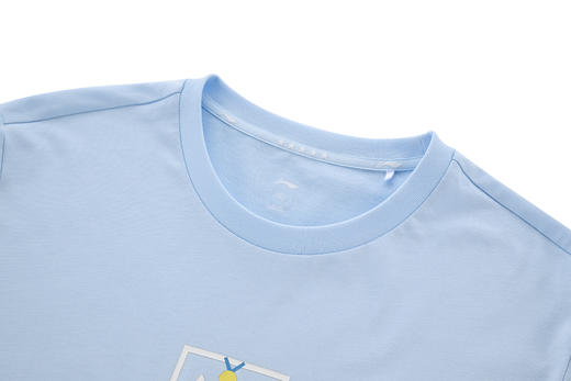 【2025新品】李宁乒乓球系列王曼昱同款夏季短袖文化衫AHSVF17-3 商品图3